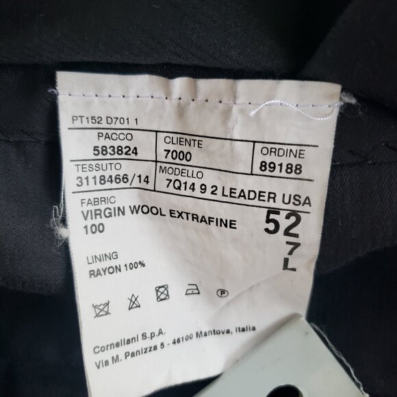 Corneliani Leader 2 Piece Suit Men's 44L READ - Picture 14 of 16